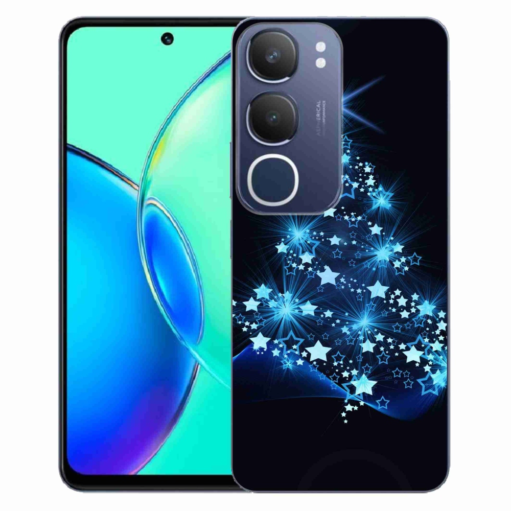 Gél borítás mmCase a Vivo Y19s készülékhez - karácsonyfa