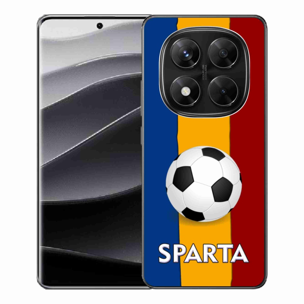 Gél borítás mmCase a Xiaomi Redmi Note 14 Pro 5G/Poco X7 5G számára - futball 1