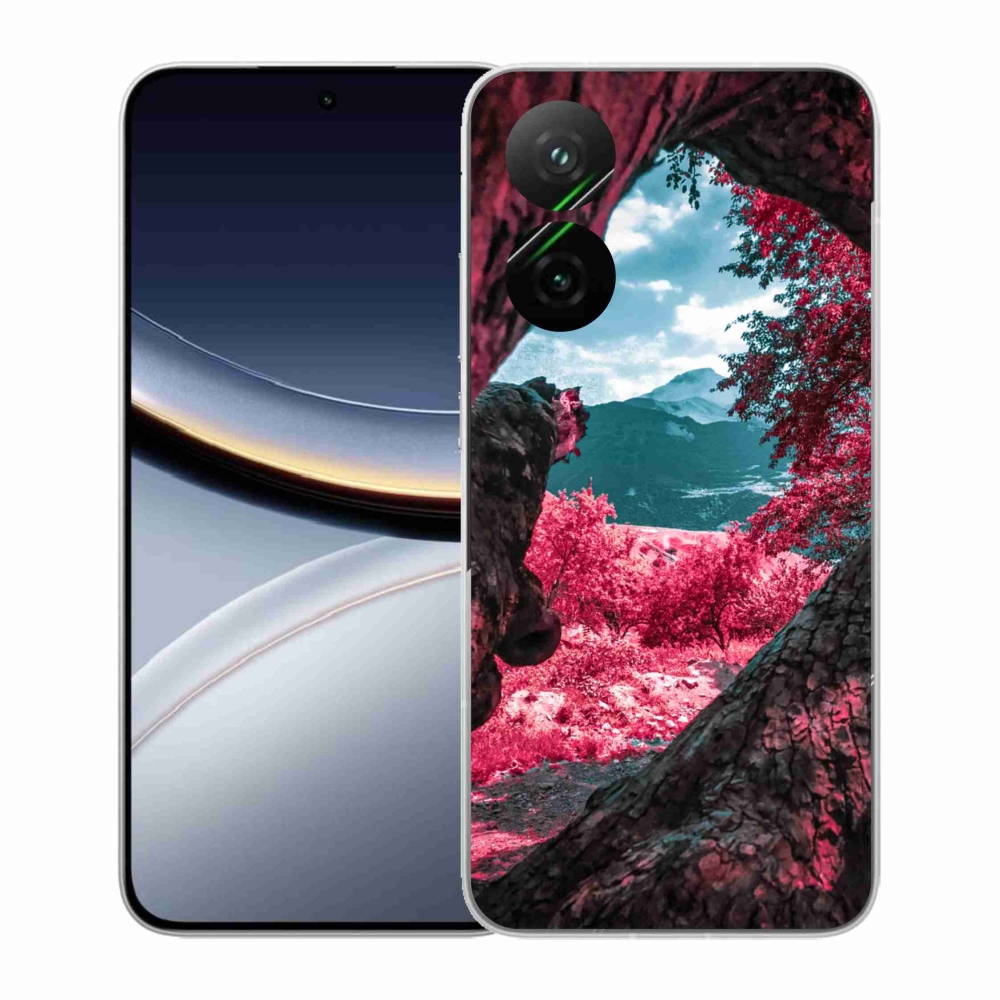 Gél borítás mmCase a Xiaomi Poco F7 5G-hez - hegyi kilátás