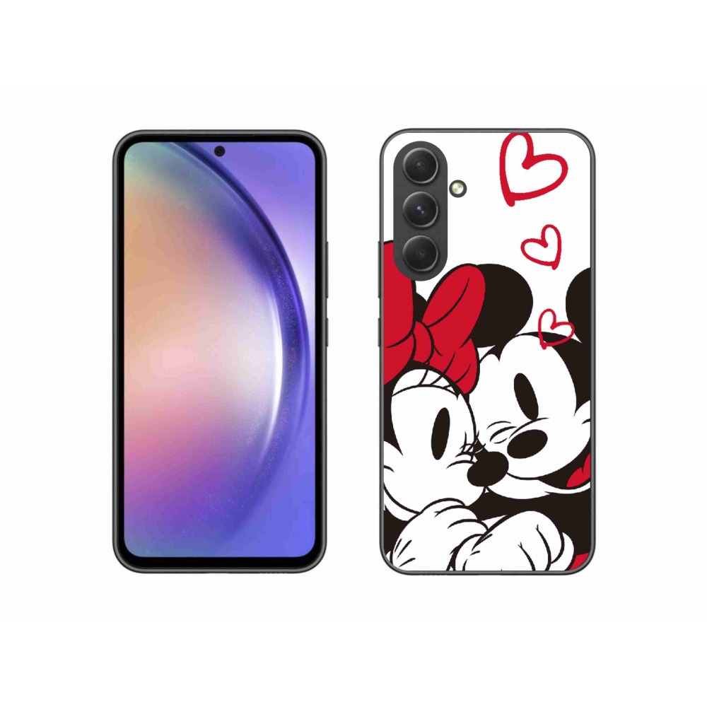 Zselés borítás mmCase Samsung Galaxy A54 5G - minnie és mickey