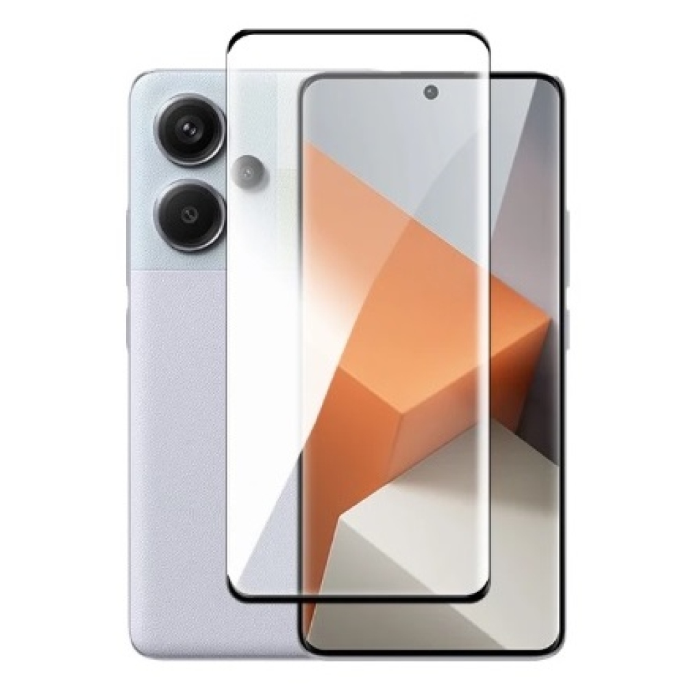3D teljes képernyős edzett üveg a Xiaomi Redmi Note 13 Pro+ 5G-nél