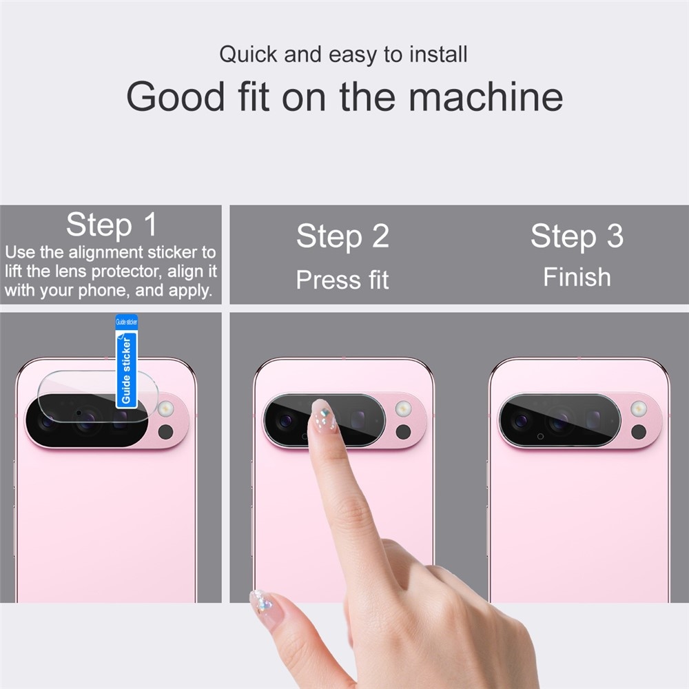 IMK kamera lencse üveg a Google Pixel 10 Pro XL-en (csökkentett verzió)