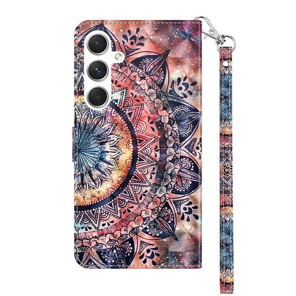 Spot book tok Samsung Galaxy A16 4G/5G készülékhez - színes mandala