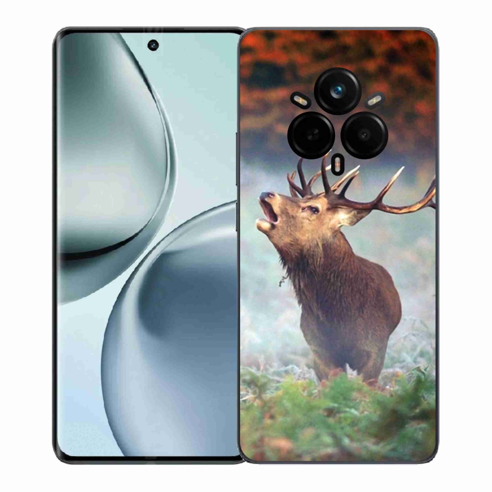 Zselés borítás mmCase a Realme 14 Pro+ 5G számára - szarvas 2