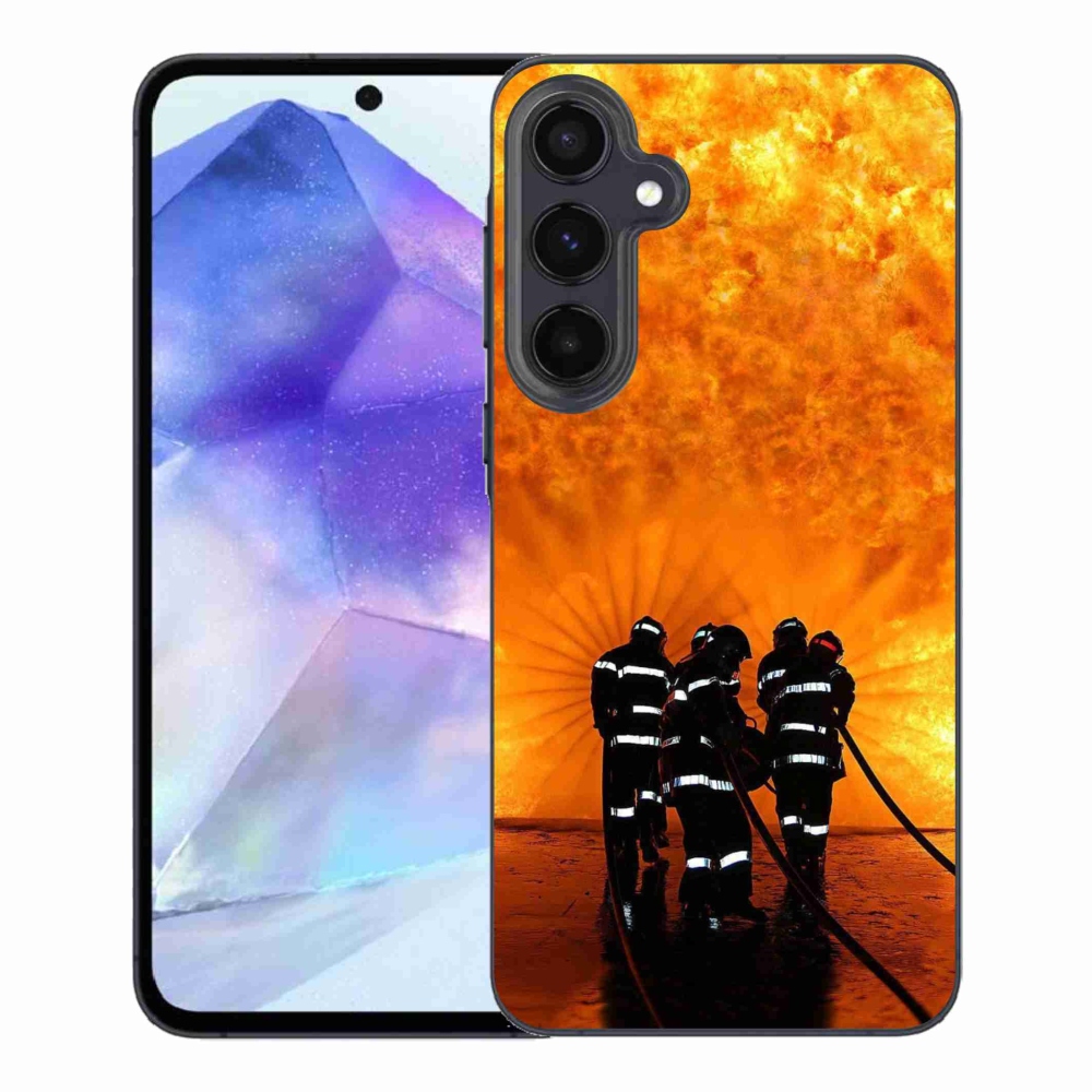 Zselés borítás mmCase Samsung Galaxy A55 5G - tűz