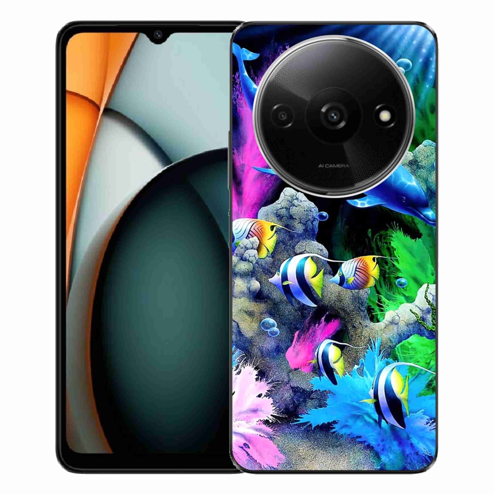 Gél tok mmCase a Xiaomi Redmi A3-hoz - tengeri világ