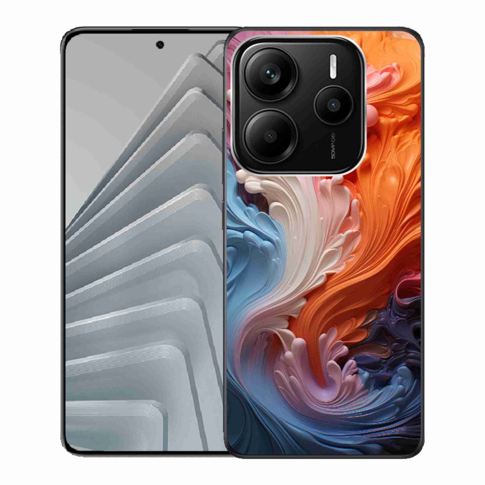 Gél borítás mmCase a Xiaomi Redmi Note 14 5G számára - absztrakt motívum 8