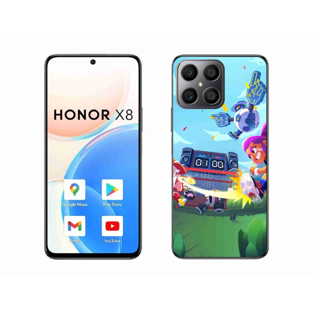 Gél borítás mmCase a Honor X8 4G-hez - brawl stars 1