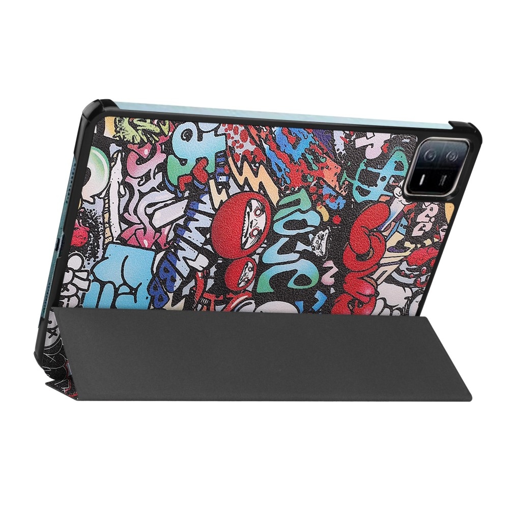 Nyomtatás intelligens záró tok a Xiaomi Pad 6-hoz - graffiti