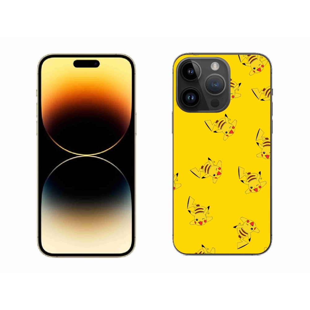 Zselés borítás mmCase iPhone 14 Pro Max készülékhez - pikachu