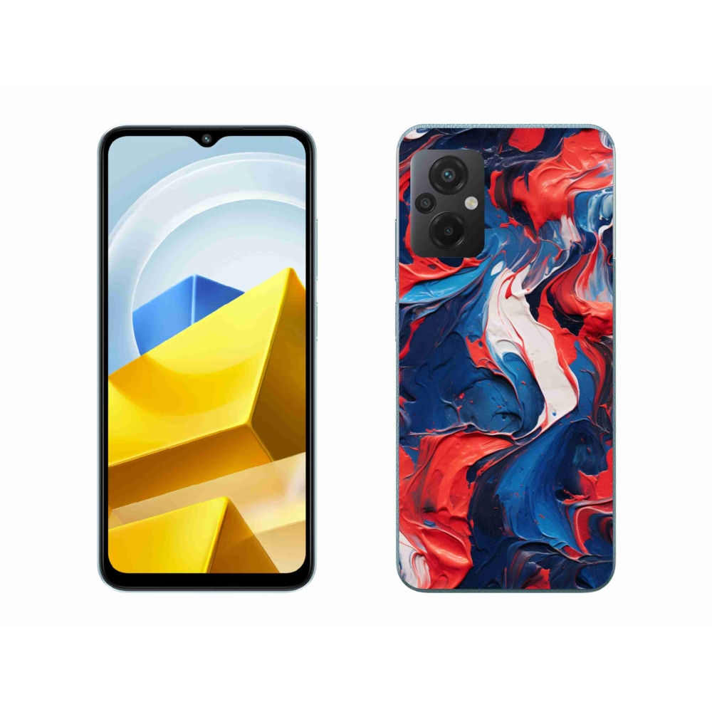 Gél borítás mmCase a Xiaomi Poco M5 4G számára - absztrakt motívum 7