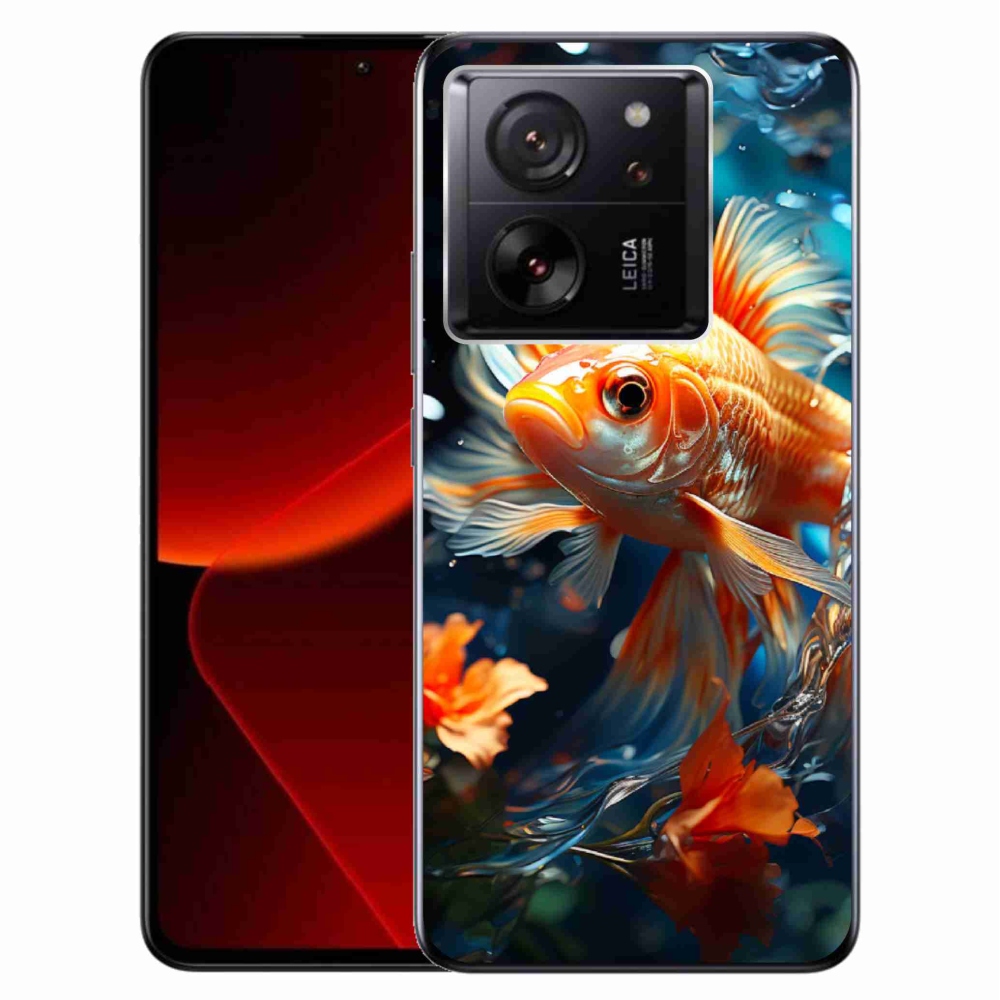 Zselés borítás mmCase a Xiaomi 13T/13T Pro számára - halak