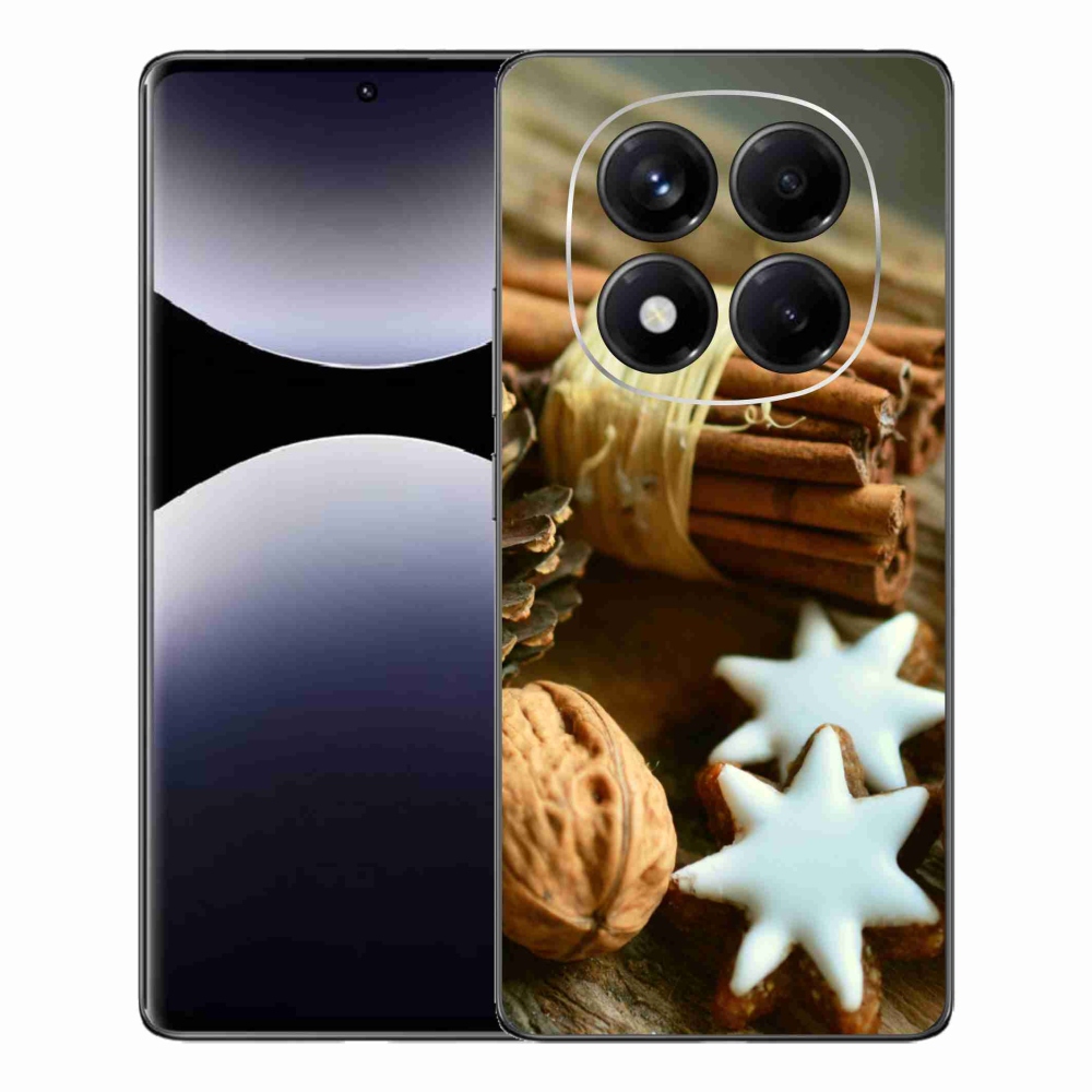 Gél borítás mmCase a Xiaomi Redmi Note 14 Pro számára - fahéj és mézeskalács