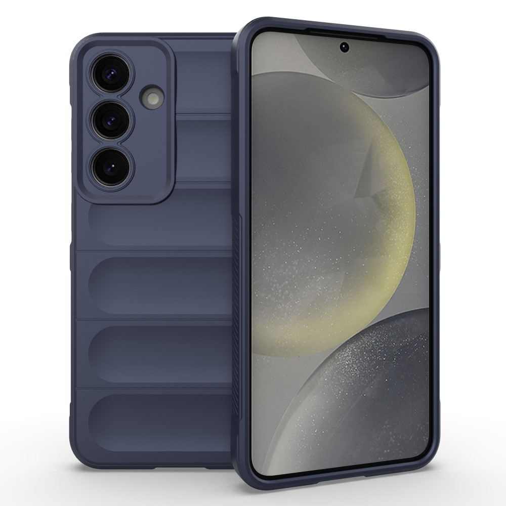 Rugg tartós zselés tok Samsung Galaxy S25+ készülékhez - sötétkék