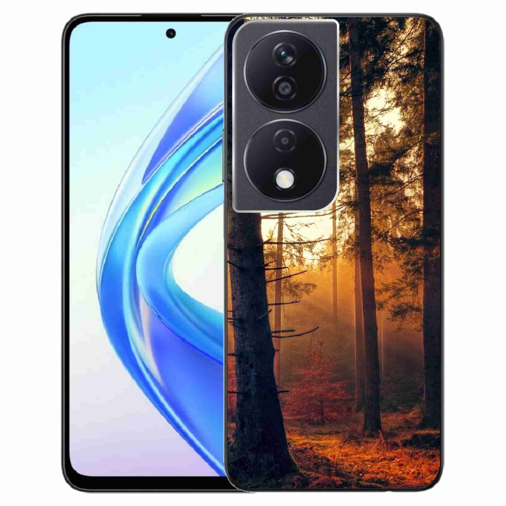 Gél tok mmCase a Honor X7b/Honor 90 Smart számára - erdő