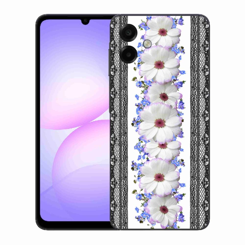 Gél borító mmCase Samsung Galaxy A07 4G - virágok 8