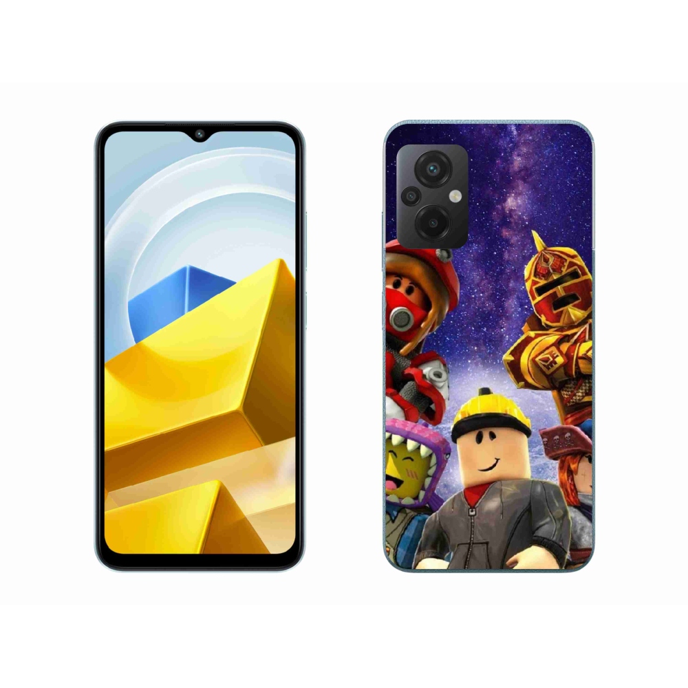 Gél borítás mmCase a Xiaomi Poco M5 4G-hez - roblox 3