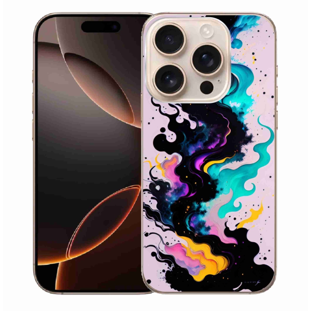 Zselés borítás mmCase iPhone 16 Pro Max készülékhez - absztrakt motívum 4