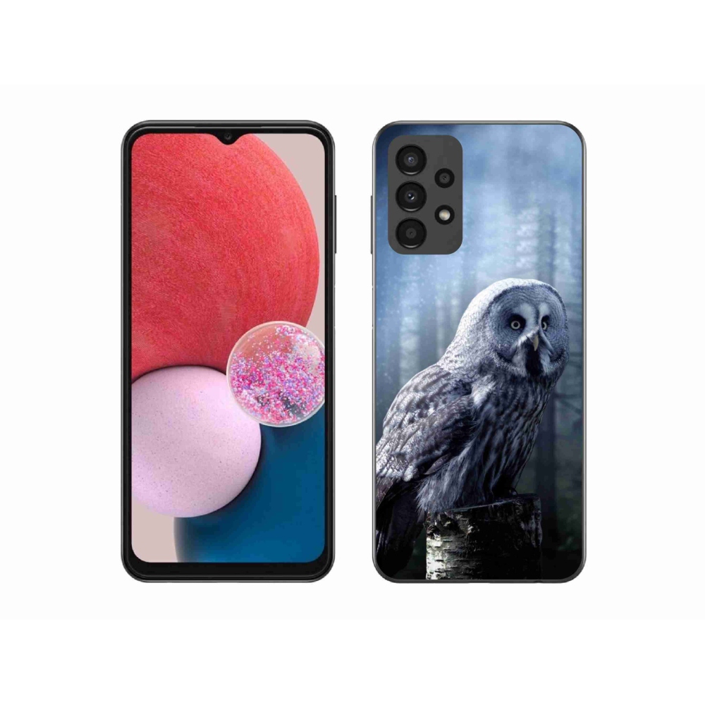 Zselés borítás mmCase Samsung Galaxy A13 4G - bagoly