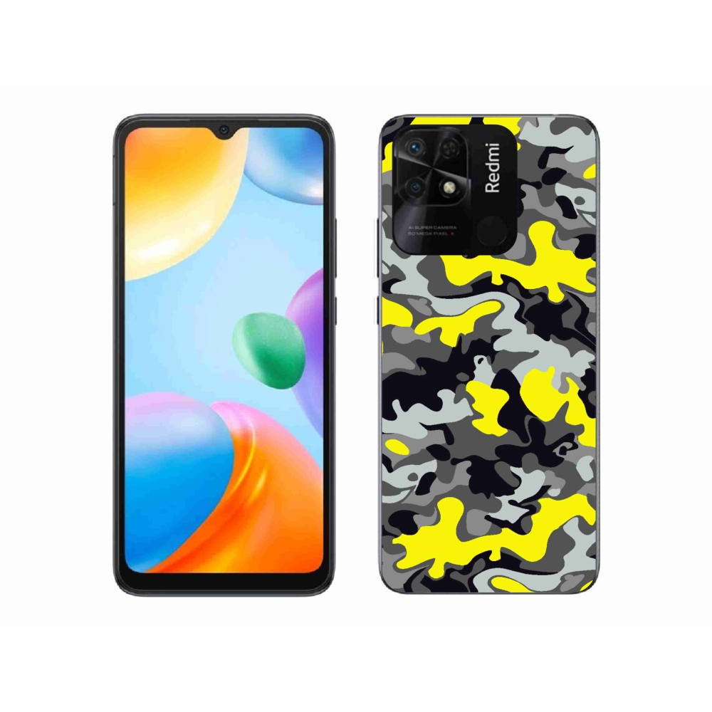 Gél borítás mmCase a Xiaomi Redmi 10C-hez - terepszínű minta 6