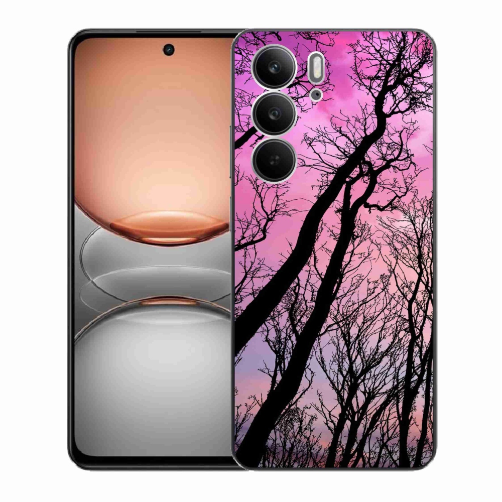 Gél borító mmCase a Realme C75 készülékhez - kidőlt fák