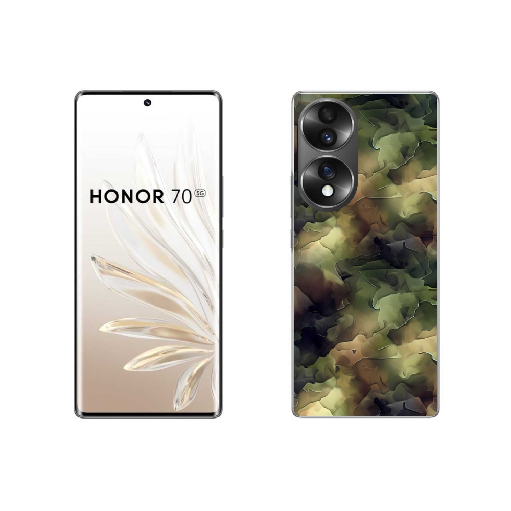 Gél borítás mmCase for Honor 70 - terepszínű minta 10