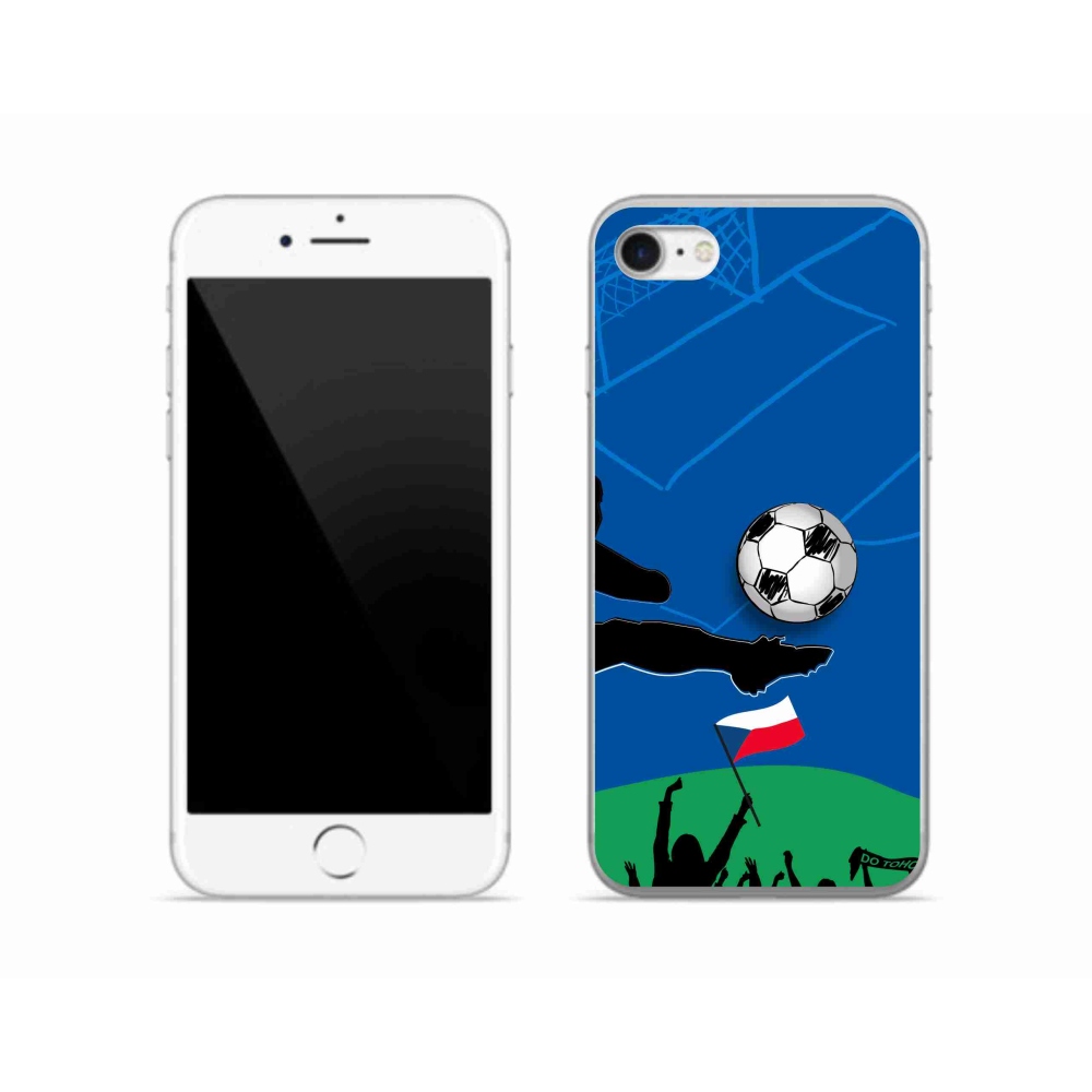 Zselés borítás mmCase iPhone SE (2022) - futballszurkolóknak