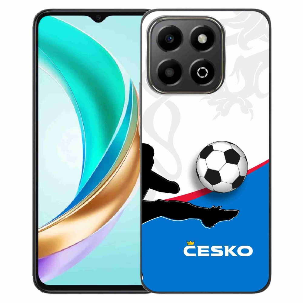Gél borítás mmCase a Honor X6b készülékhez - futball Csehország 3