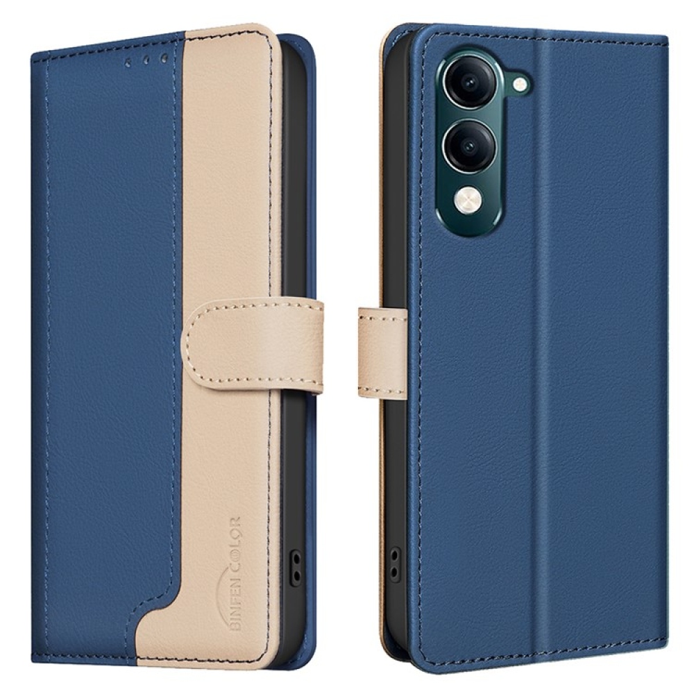 BNF DUO könyvtáska Vivo Y29s 5G-hez - kék