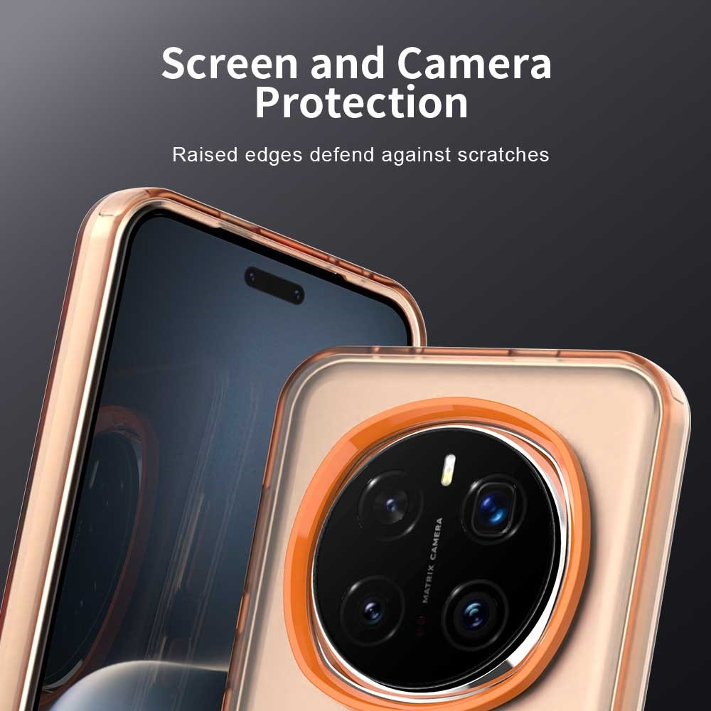 Candy matt zselés tok a Honor Magic 7 Pro 5G készülékhez - narancssárga színű