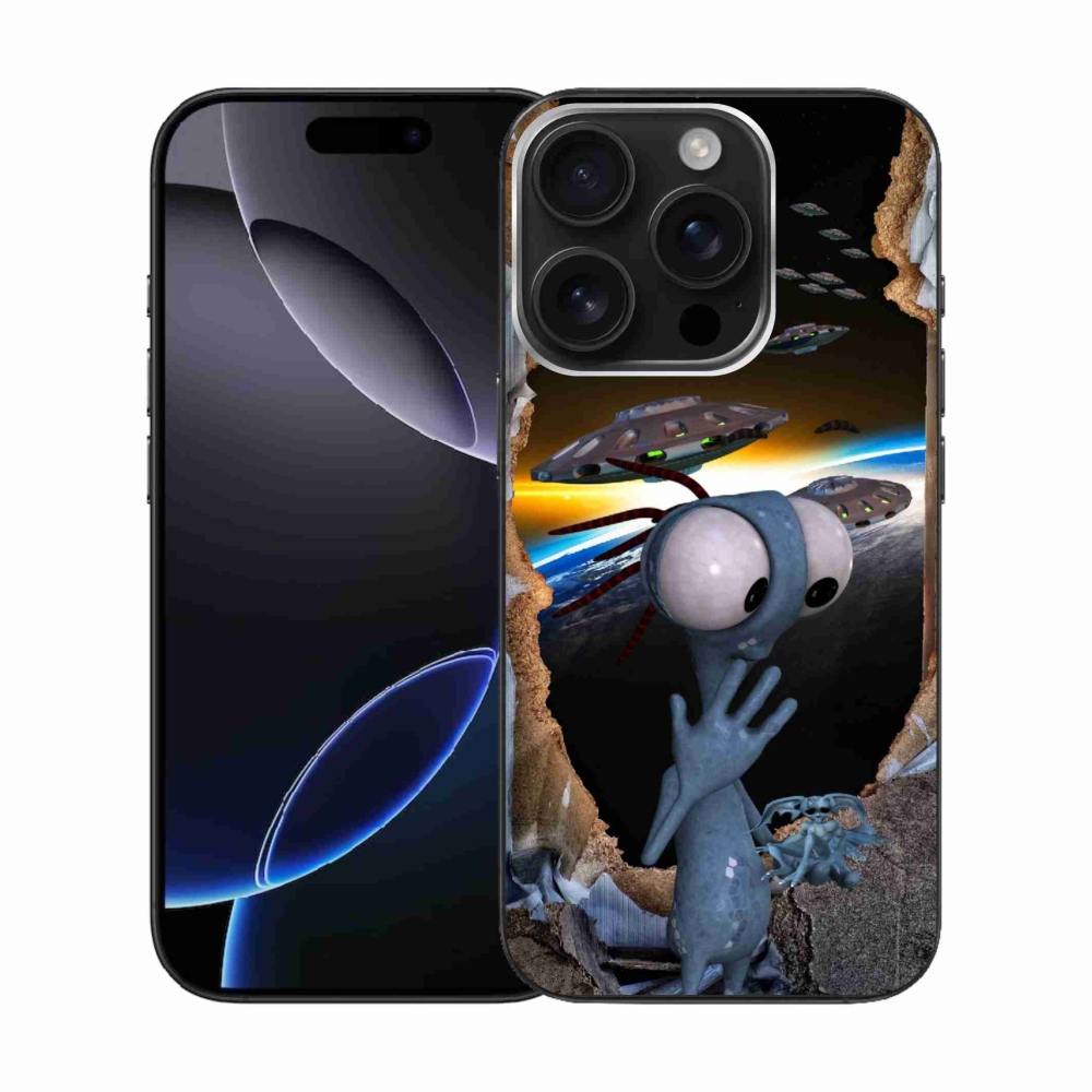 Zselés borítás mmCase iPhone 16 Pro készülékhez - idegen színű