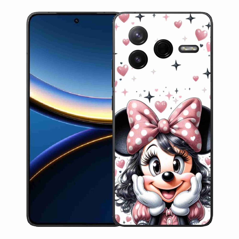 Gél borítás mmCase a Xiaomi Poco F7 Pro számára - minnie
