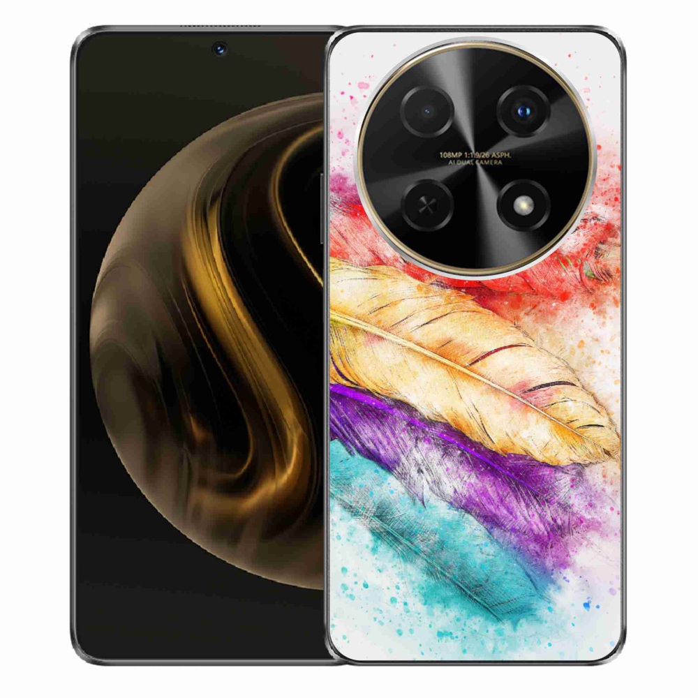Gél borítás mmCase a Huawei Nova 12i készülékhez - színes toll