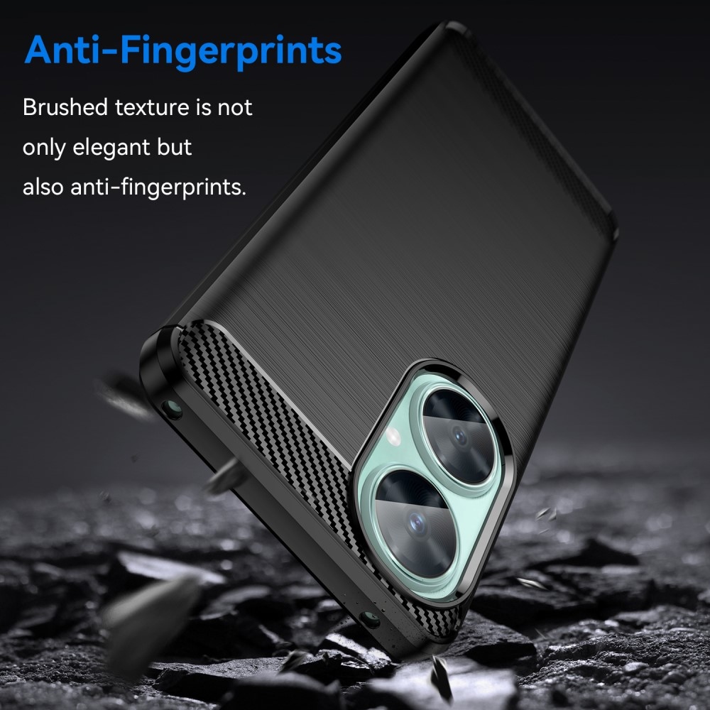 Szénálló zselés tok a Huawei Nova 11i számára - fekete