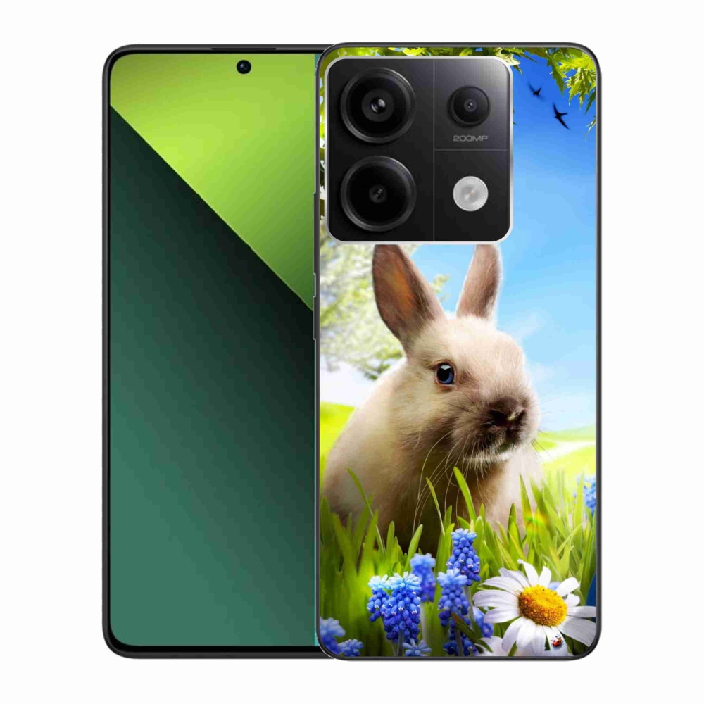 Gél borítás mmCase a Xiaomi Redmi Note 13 Pro 5G/Poco X6 5G számára - nyuszi