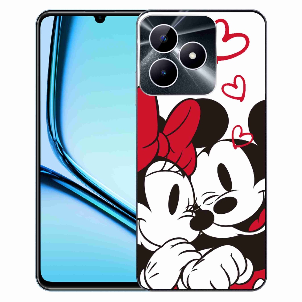 Zselés borító mmCase a Realme Note 50 készülékhez - minnie és mickey