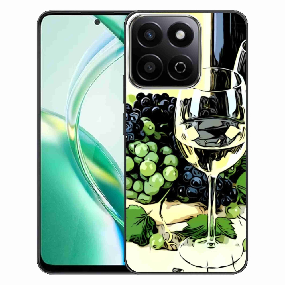 Zselés borító mmCase a Honor 200 Smart 5G készülékhez - pohár bor