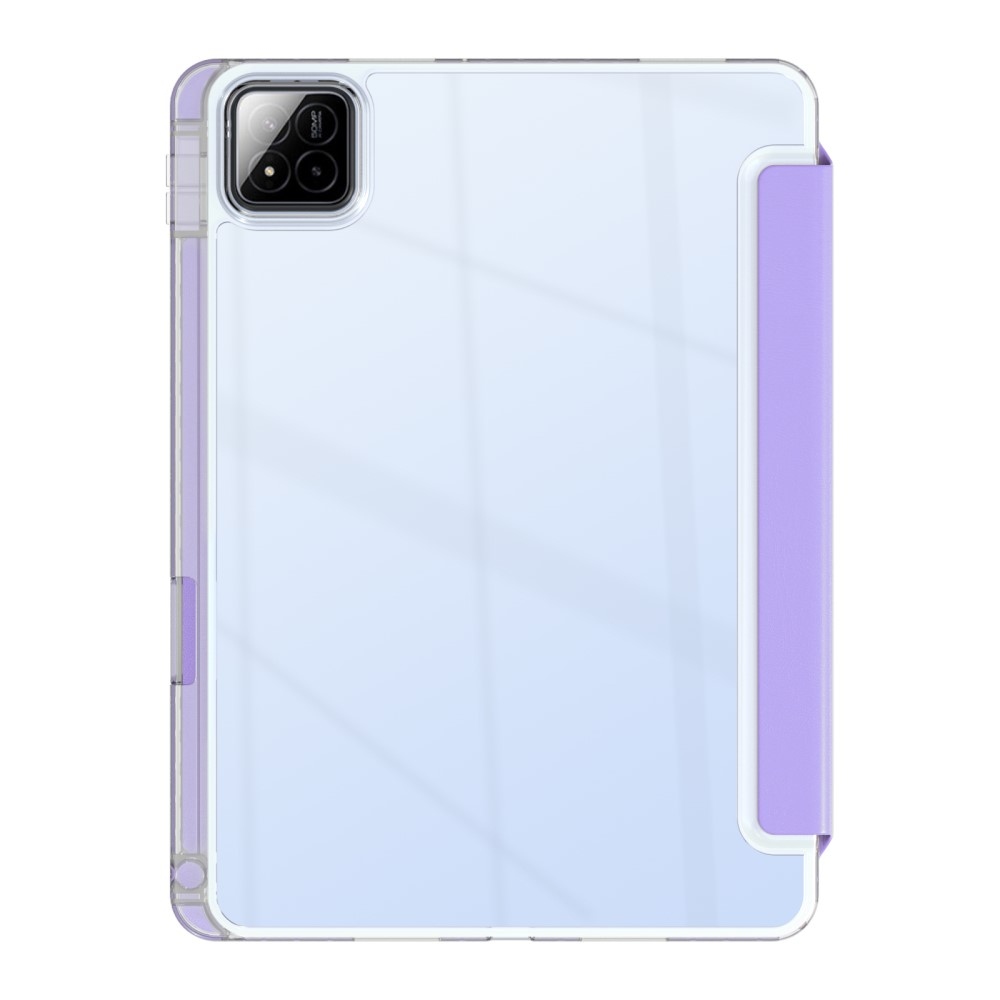 Origami intelligens pozicionáló tok Xiaomi Pad 7/7 Pro tablethez - világos lila