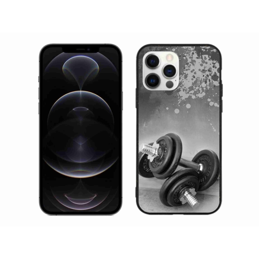 Zselés borítás mmCase iPhone 12 Pro Max készülékhez - súlyzók 1