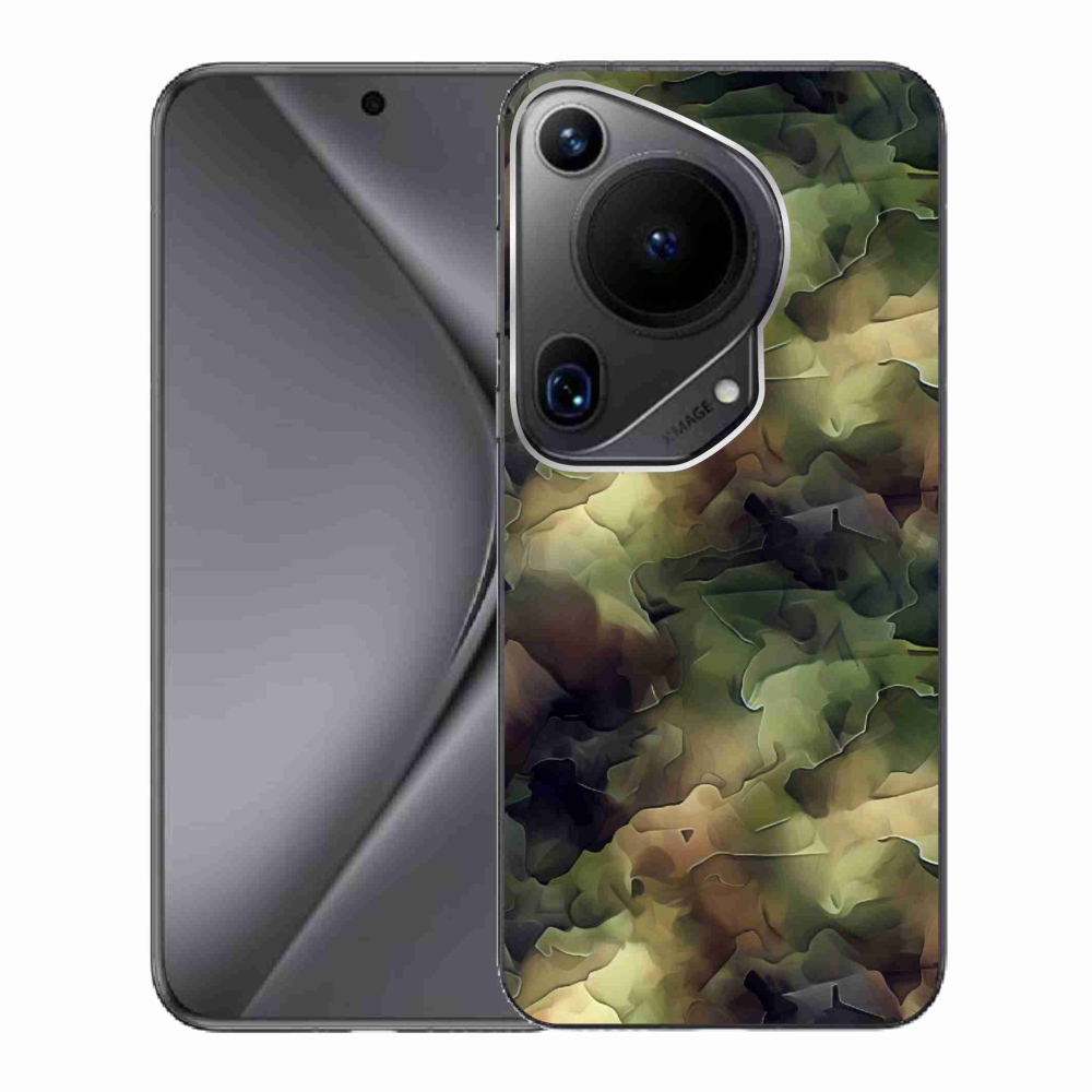Gél borítás mmCase a Huawei Pura 70 Ultra készülékhez - terepszínű minta 10
