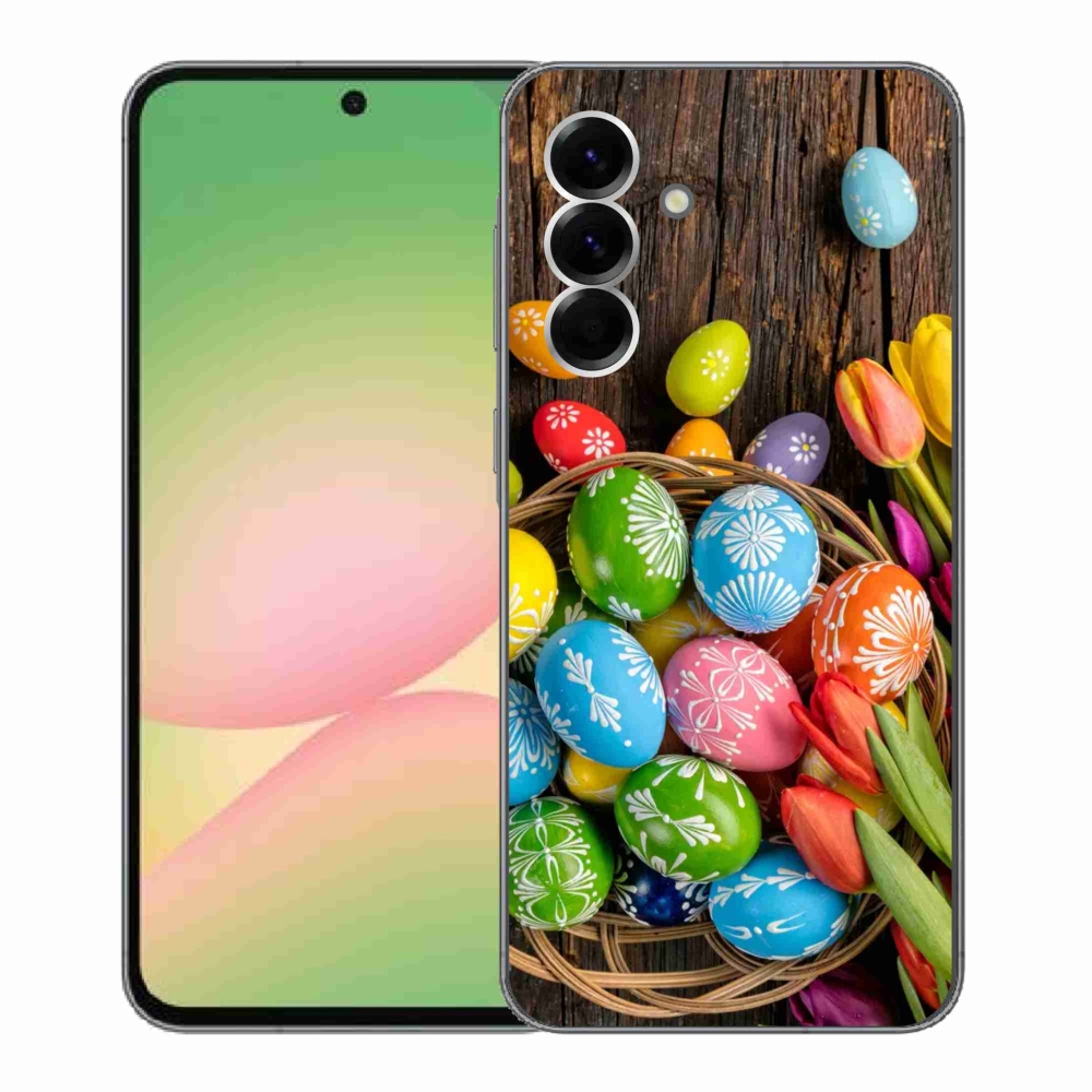 Gél borítás mmCase Samsung Galaxy A56 5G - Húsvéti tojás