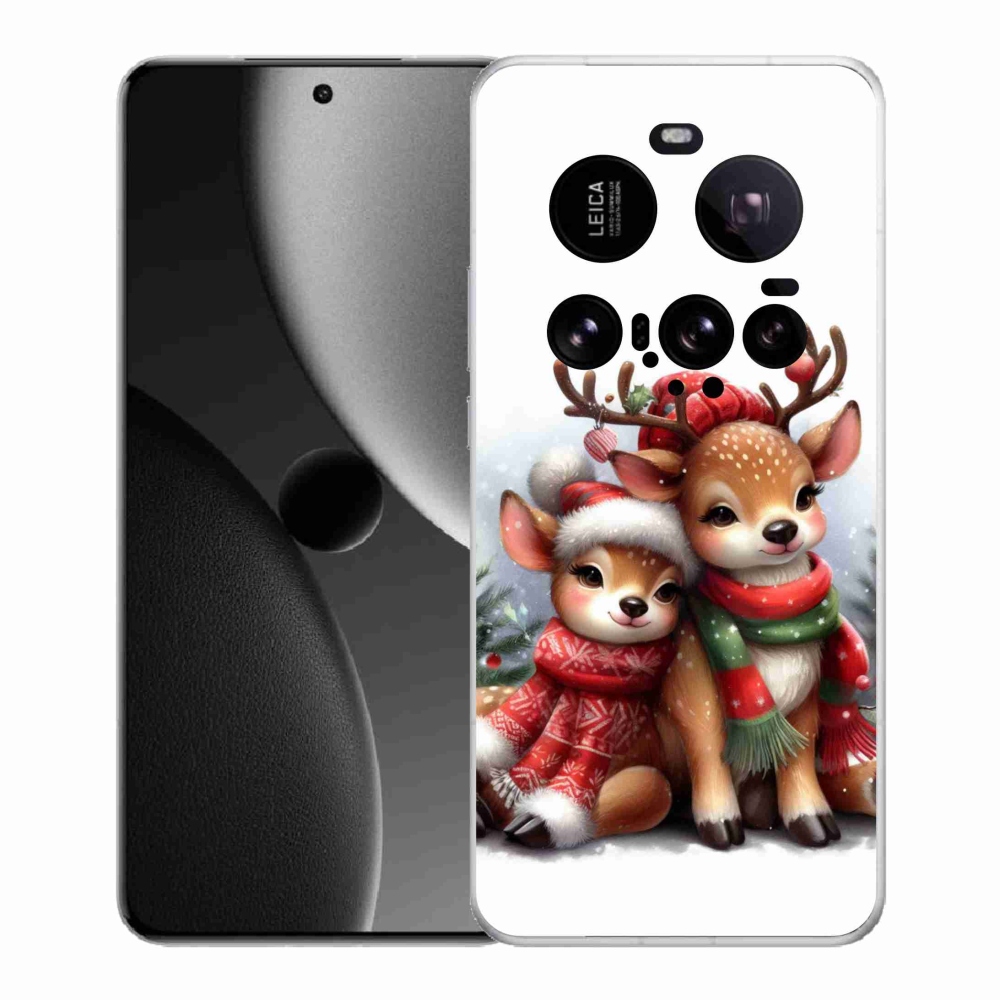 Gél borítás mmCase a Xiaomi 15 Ultra - karácsonyi rénszarvashoz