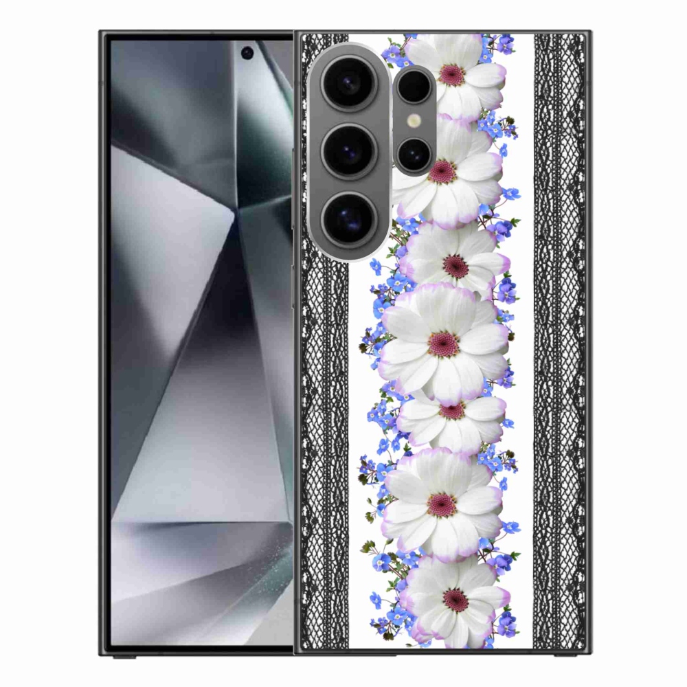 Gél borító mmCase Samsung Galaxy S24 Ultra - virágok 8