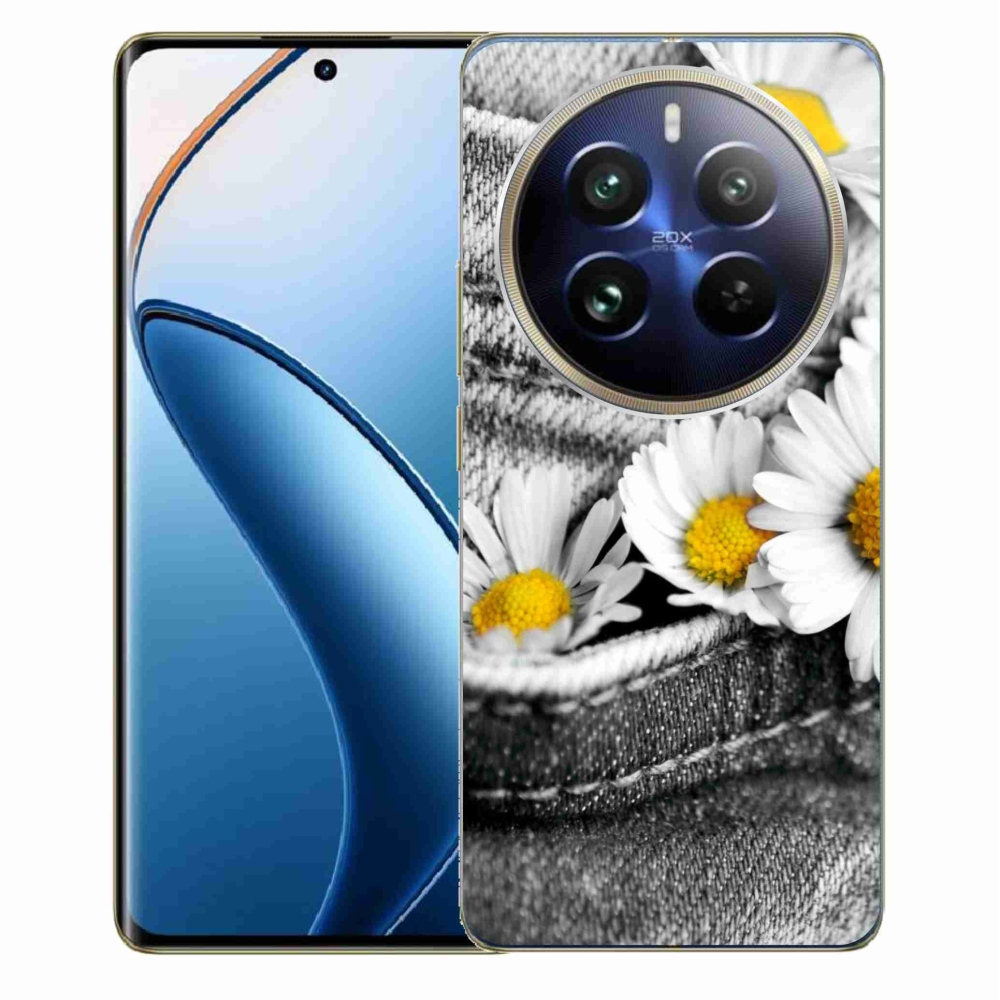 Gél tok mmCase a Realme 12 Pro 5G/12 Pro+ 5G modellhez - százszorszépek