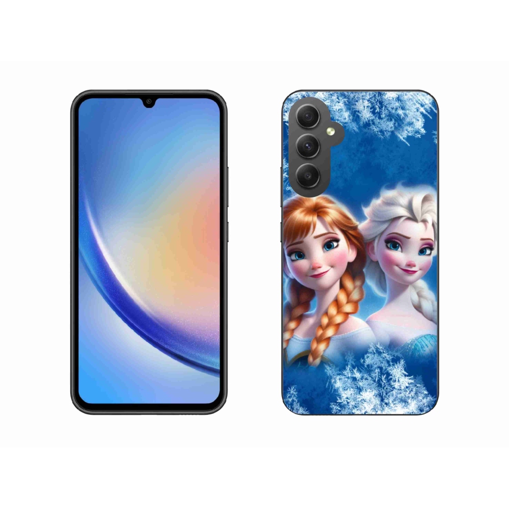 Zselés borítás mmCase Samsung Galaxy A34 5G - Ice Kingdom 2
