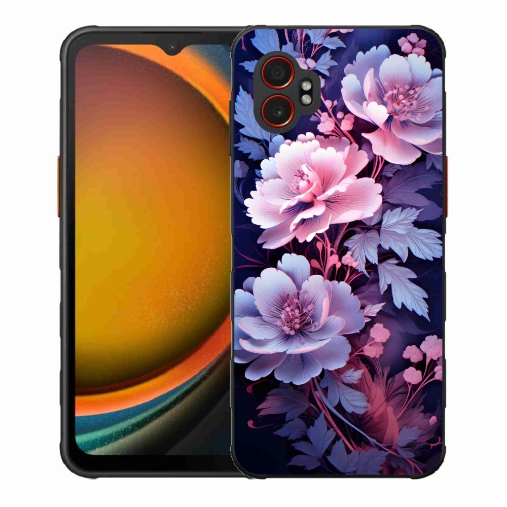 Gél borítás mmCase a Samsung Galaxy Xcover 7 Pro készülékhez - virágok 11