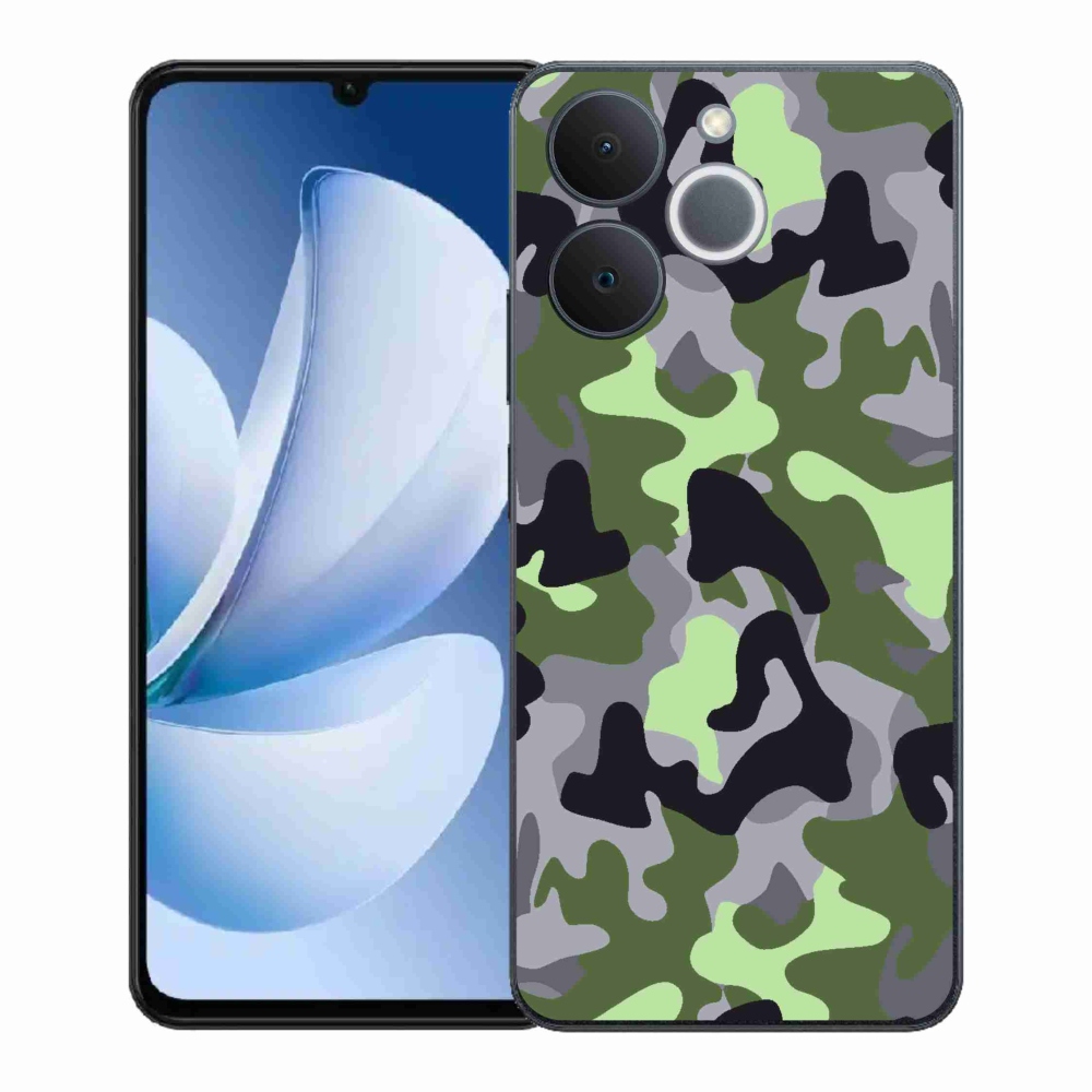 Zselés borítás mmCase a Realme Note 70T készülékhez - terepszínű minta 7