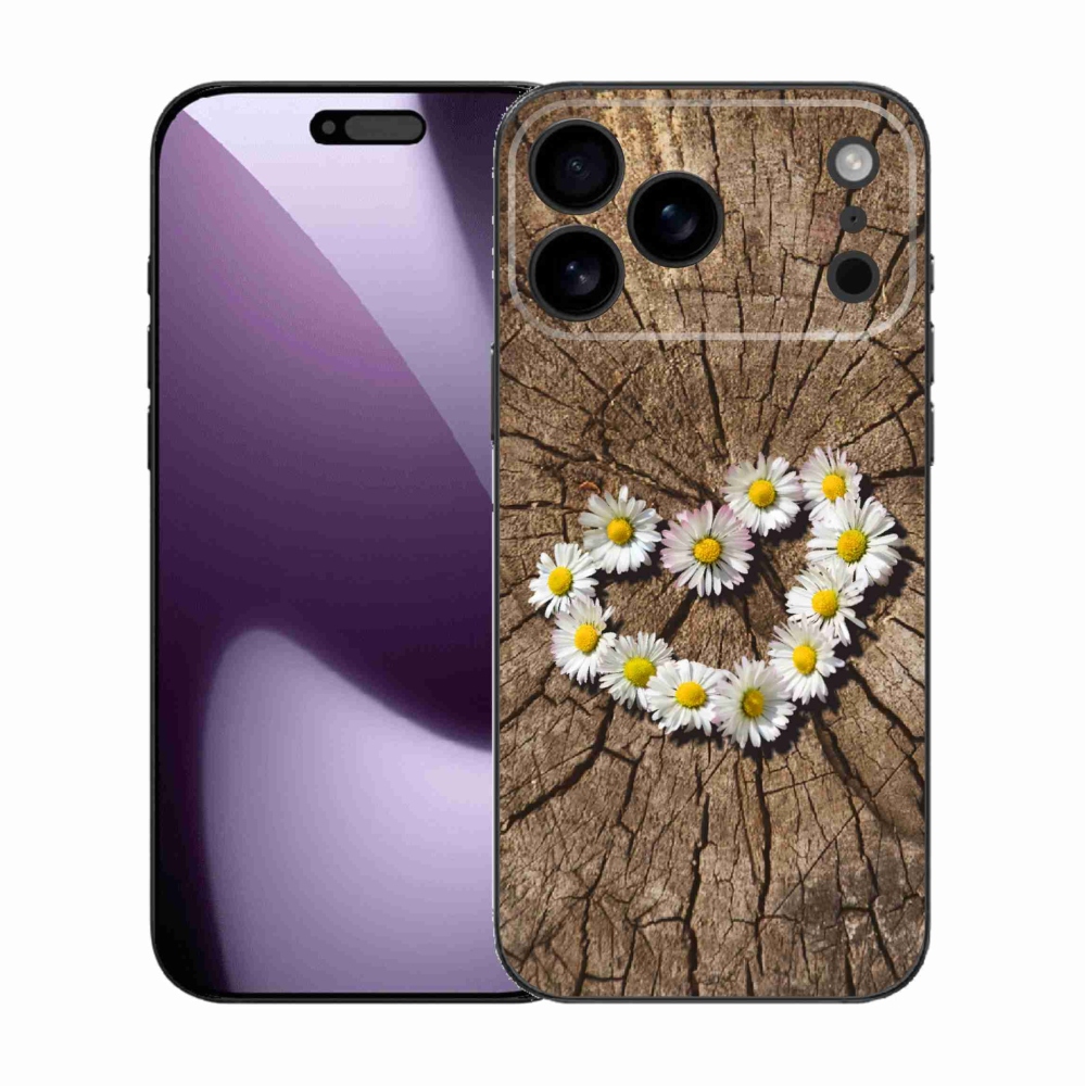Gél borítás mmCase iPhone 17 Pro Max készülékhez - Százszorszép szív