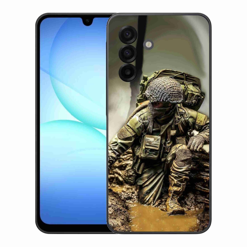 Gél védőburkolat mmCase Samsung Galaxy A17 4G/5G - katona