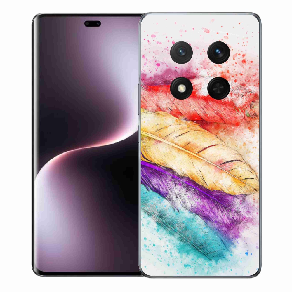 Zselés borítás mmCase a Honor Magic 7 Lite 5G számára - színes toll